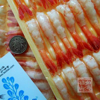 北极甜虾刺身 高品质日式料理食材的工厂直供选择